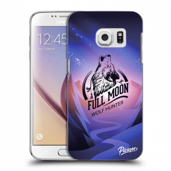 Picasee silikónový prehľadný obal pre Samsung Galaxy S7 G930F - Wolf