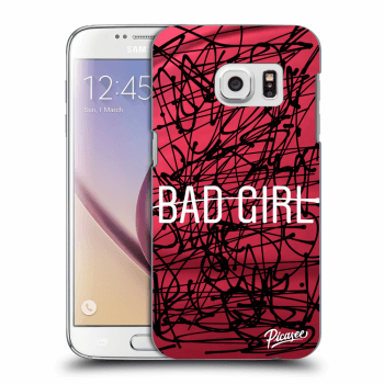 Picasee silikónový prehľadný obal pre Samsung Galaxy S7 G930F - Bad girl