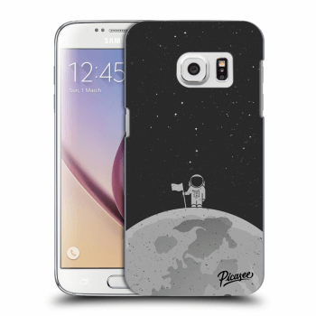 Picasee silikónový prehľadný obal pre Samsung Galaxy S7 G930F - Astronaut