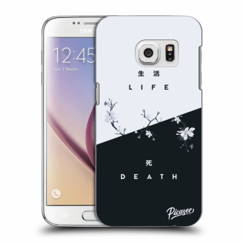 Picasee silikónový prehľadný obal pre Samsung Galaxy S7 G930F - Life - Death