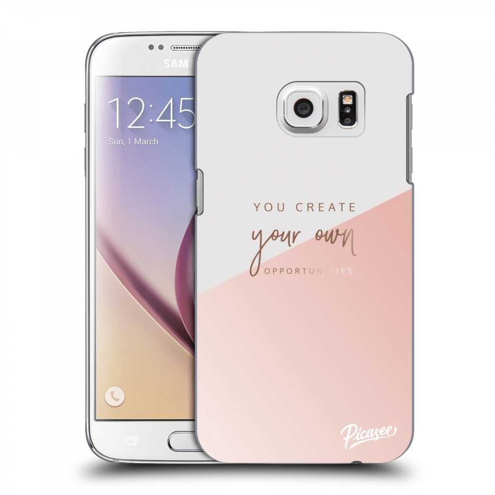 Picasee silikónový prehľadný obal pre Samsung Galaxy S7 G930F - You create your own opportunities
