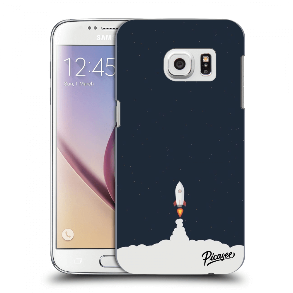 Picasee silikónový prehľadný obal pre Samsung Galaxy S7 G930F - Astronaut 2
