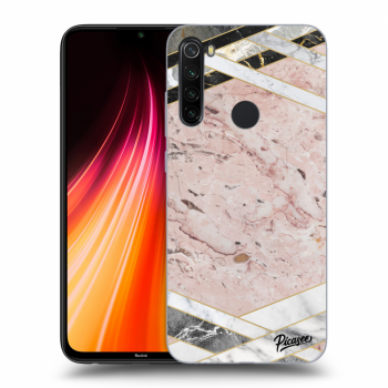 Picasee ULTIMATE CASE pro Xiaomi Redmi Note 8T - Pink geometry