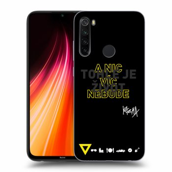 Obal pre Xiaomi Redmi Note 8T - Kazma - TOHLE JE ŽIVOT A NIC VÍC NEBUDE