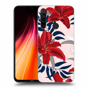 Obal pre Xiaomi Redmi Note 8T - Red Lily