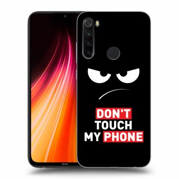 Obal pre Xiaomi Redmi Note 8T - Angry Eyes - Transparent