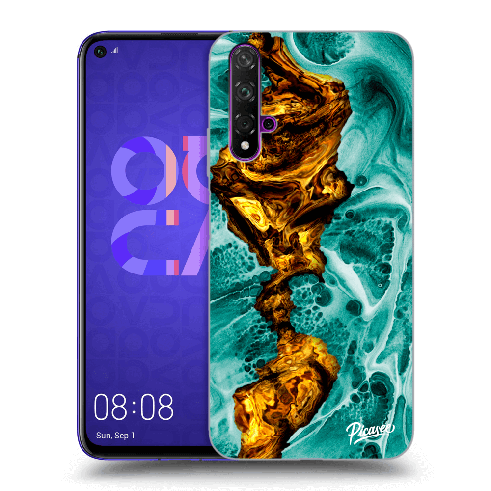 Picasee ULTIMATE CASE pro Huawei Nova 5T - Goldsky