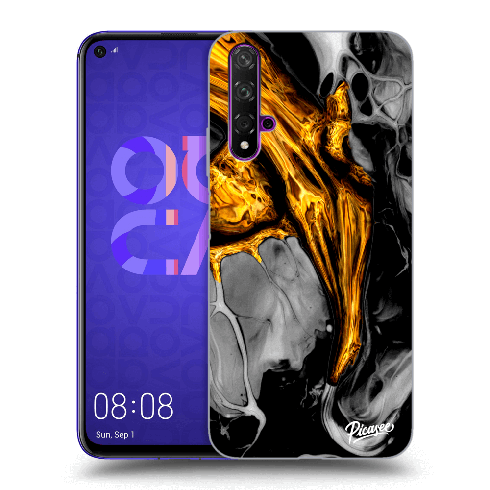 Picasee ULTIMATE CASE pro Huawei Nova 5T - Black Gold