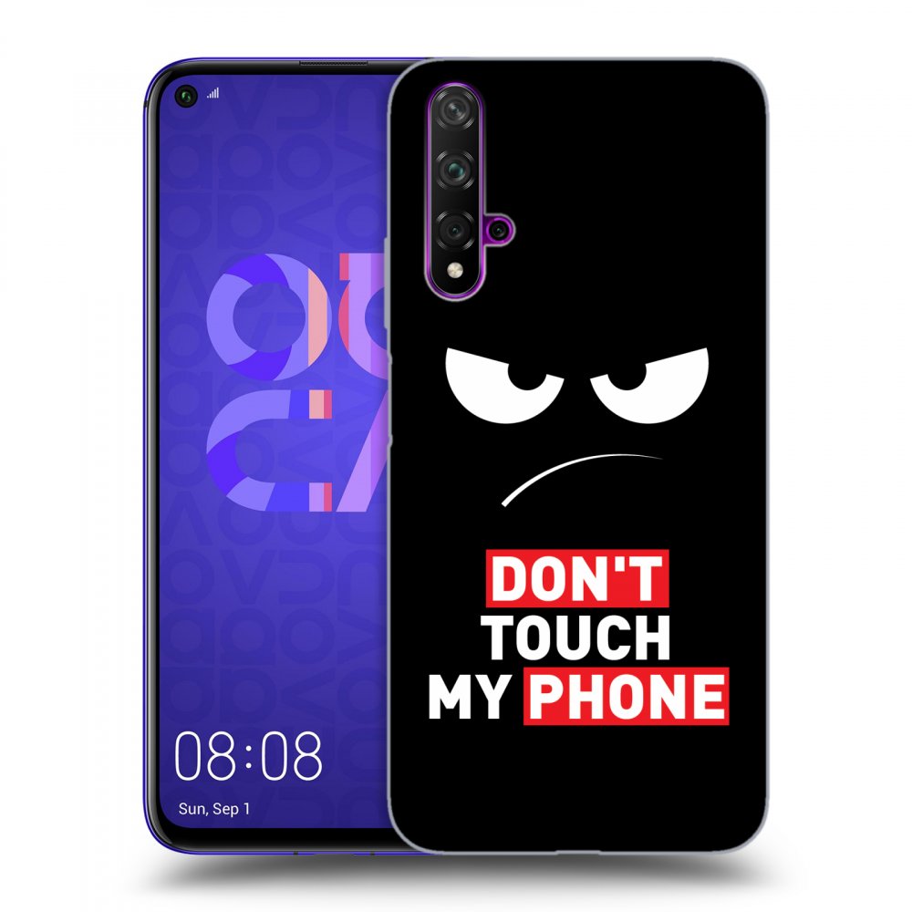 Picasee ULTIMATE CASE pro Huawei Nova 5T - Angry Eyes - Transparent