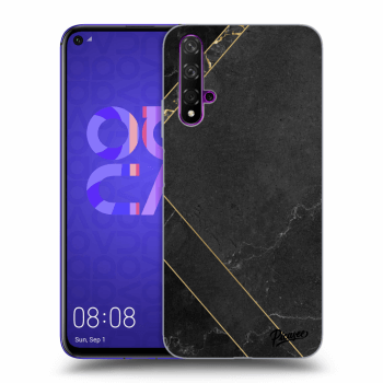 Obal pre Huawei Nova 5T - Black tile