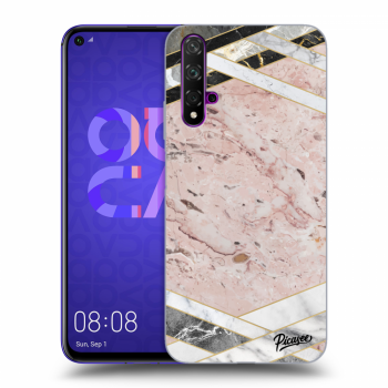 Picasee ULTIMATE CASE pro Huawei Nova 5T - Pink geometry