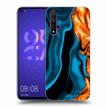 Obal pre Huawei Nova 5T - Gold blue