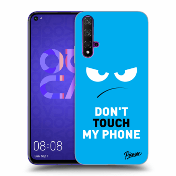 Picasee ULTIMATE CASE pro Huawei Nova 5T - Angry Eyes - Blue