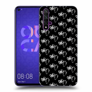 Obal pre Huawei Nova 5T - Separ - White On Black