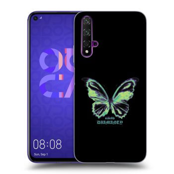 Obal pre Huawei Nova 5T - Diamanty Blue