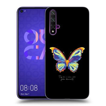 Obal pre Huawei Nova 5T - Diamanty Black