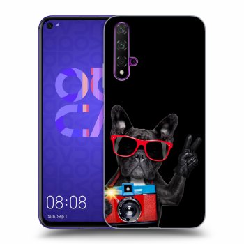 Obal pre Huawei Nova 5T - French Bulldog