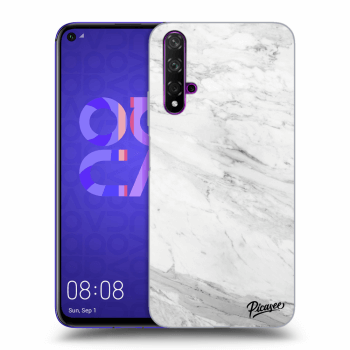 Picasee ULTIMATE CASE pro Huawei Nova 5T - White marble