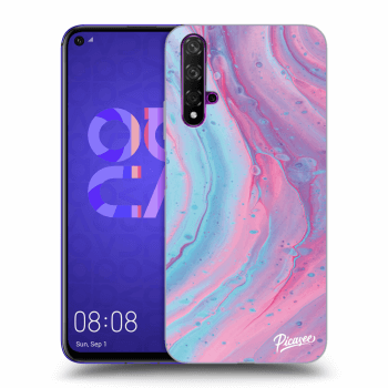 Obal pre Huawei Nova 5T - Pink liquid