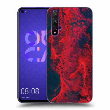 Picasee ULTIMATE CASE pro Huawei Nova 5T - Organic red