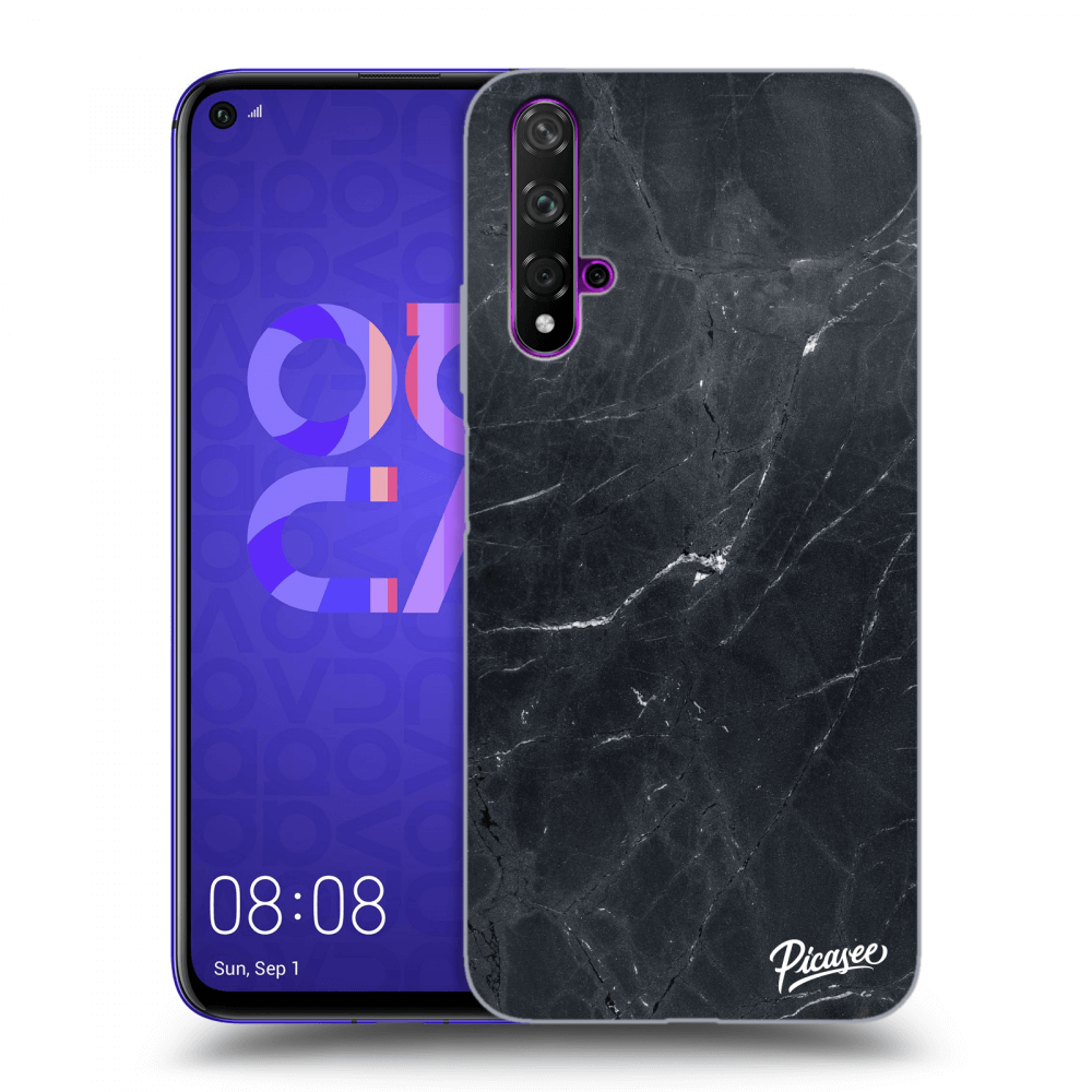 Picasee ULTIMATE CASE pro Huawei Nova 5T - Black marble