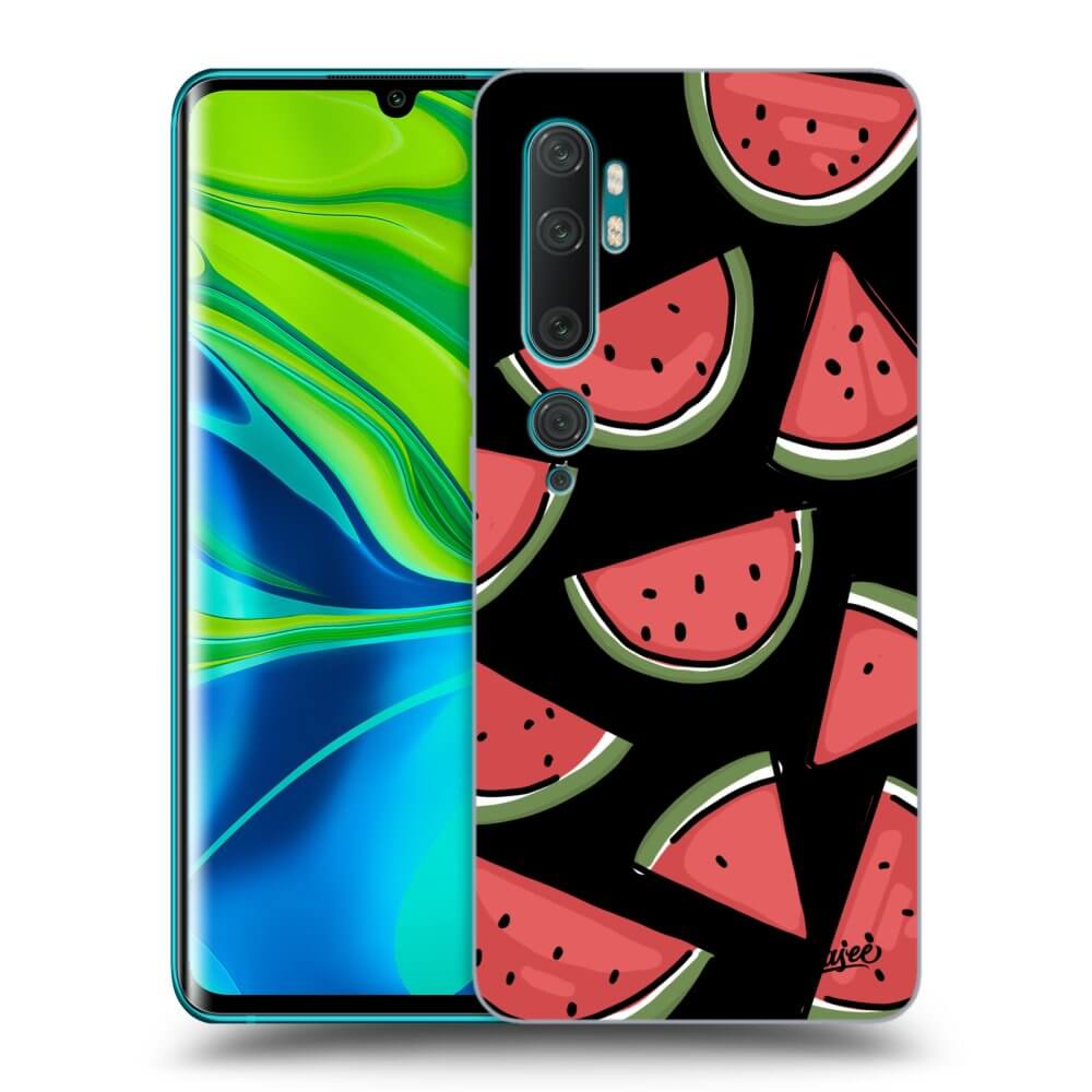 Picasee silikónový čierny obal pre Xiaomi Mi Note 10 (Pro) - Melone