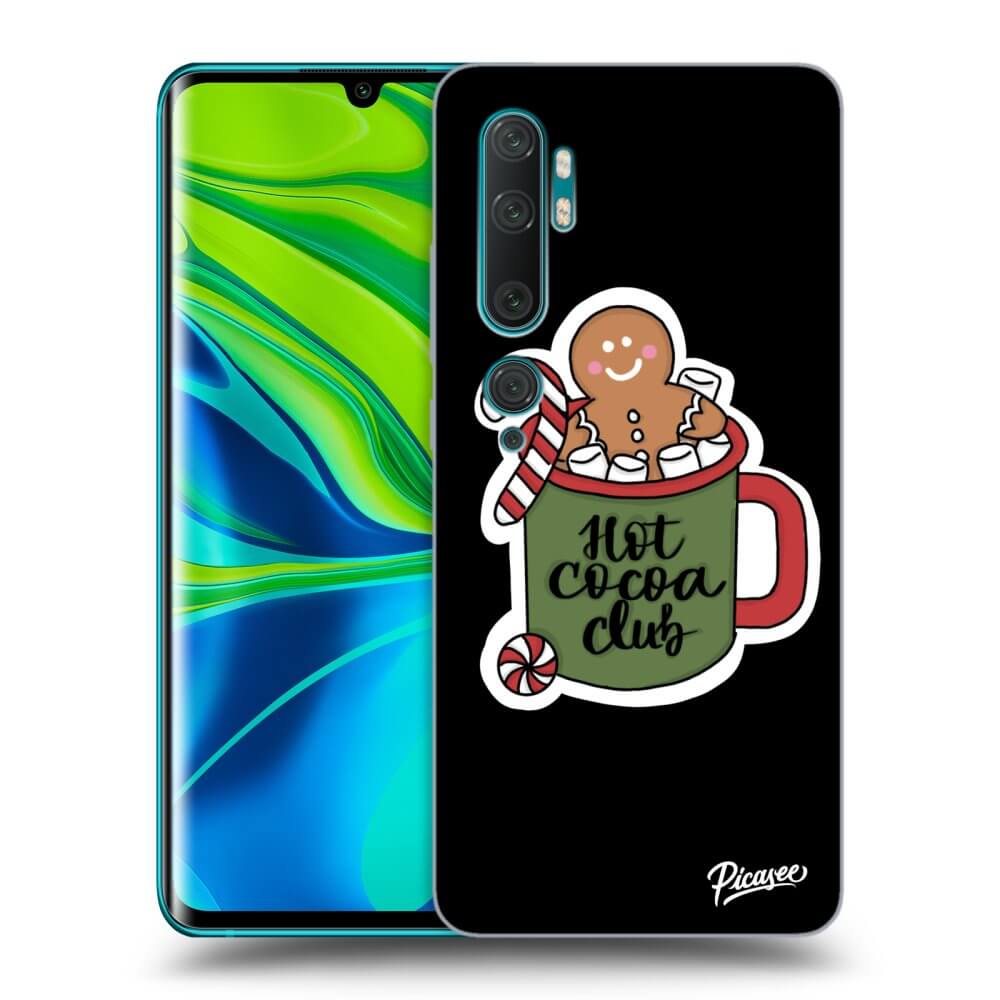Picasee silikónový čierny obal pre Xiaomi Mi Note 10 (Pro) - Hot Cocoa Club