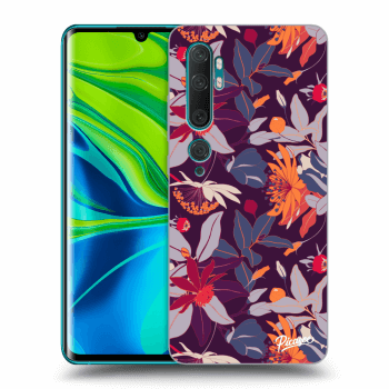 Obal pre Xiaomi Mi Note 10 (Pro) - Purple Leaf