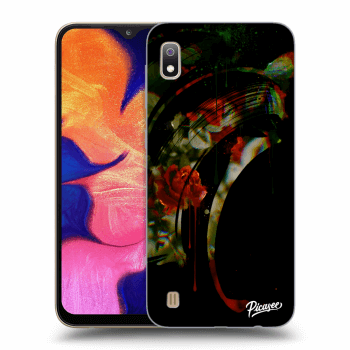 Picasee silikónový prehľadný obal pre Samsung Galaxy A10 A105F - Roses black
