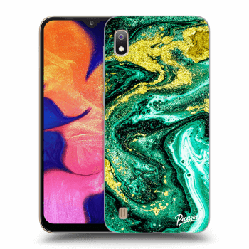 Obal pre Samsung Galaxy A10 A105F - Green Gold