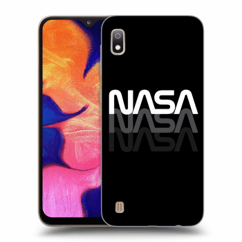 Picasee silikónový čierny obal pre Samsung Galaxy A10 A105F - NASA Triple