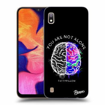 Obal pre Samsung Galaxy A10 A105F - Brain - White