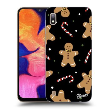 Picasee silikónový čierny obal pre Samsung Galaxy A10 A105F - Gingerbread