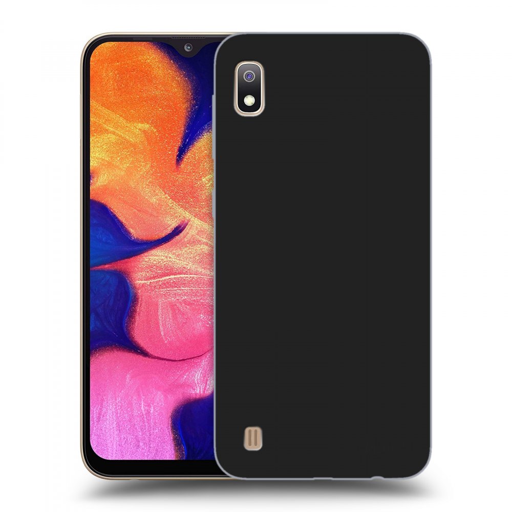 Picasee silikónový čierny obal pre Samsung Galaxy A10 A105F - Clear