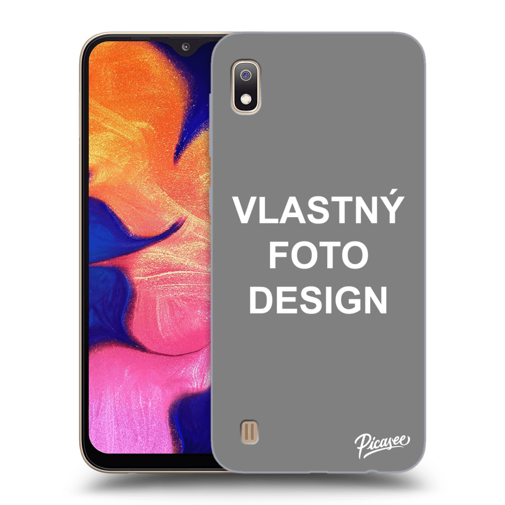 Picasee silikónový prehľadný obal pre Samsung Galaxy A10 A105F - Vlastný fotka/motiv