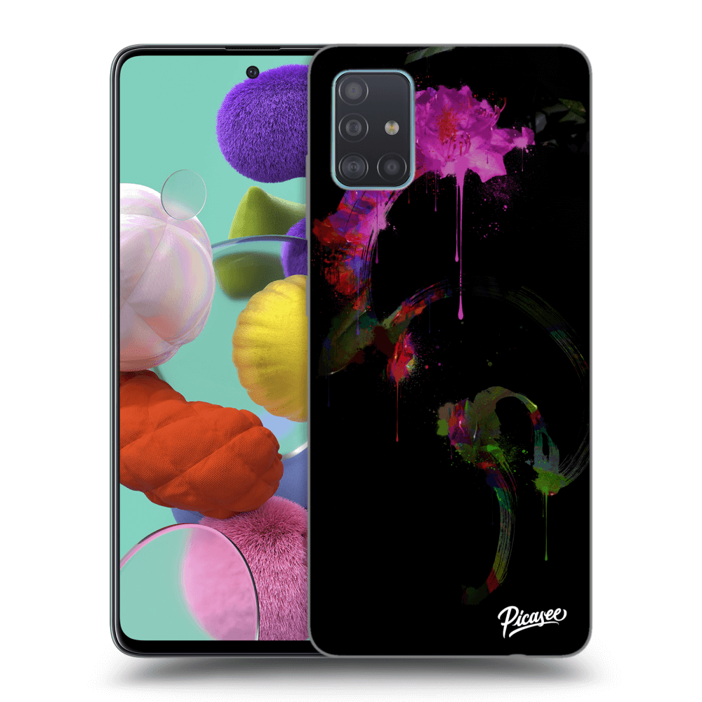 Picasee ULTIMATE CASE pro Samsung Galaxy A51 A515F - Peony black