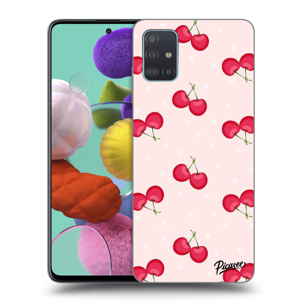 Picasee ULTIMATE CASE pro Samsung Galaxy A51 A515F - Cherries