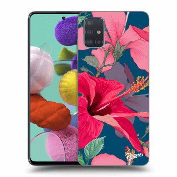Picasee ULTIMATE CASE pro Samsung Galaxy A51 A515F - Hibiscus