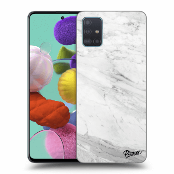 Picasee ULTIMATE CASE pro Samsung Galaxy A51 A515F - White marble