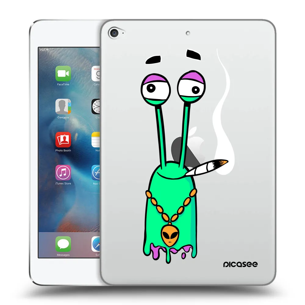 Picasee silikónový prehľadný obal pre Apple iPad mini 4 - Earth - Sám doma
