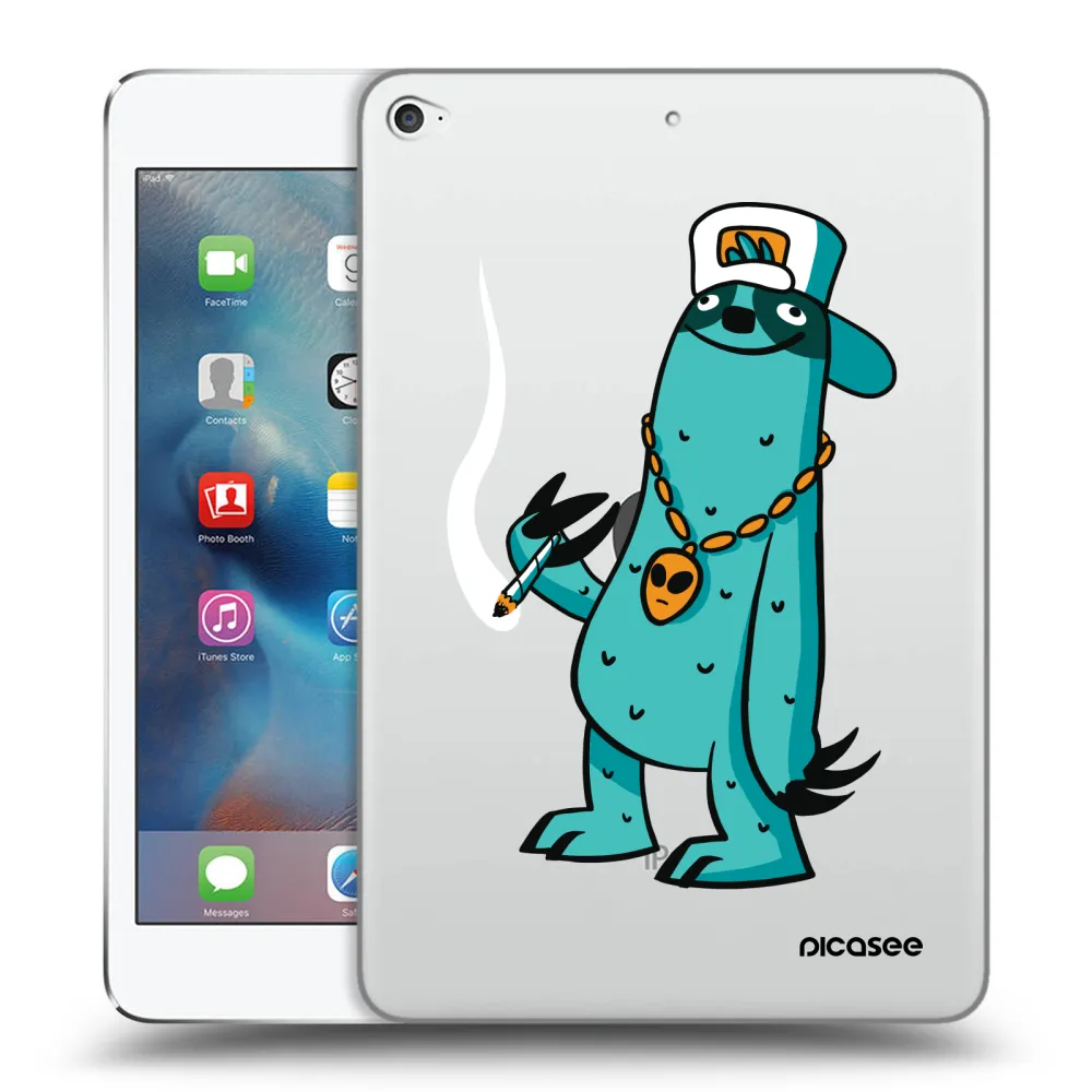 Silikónový prehľadný obal pre Apple iPad mini 4 - Earth - Je mi fajn