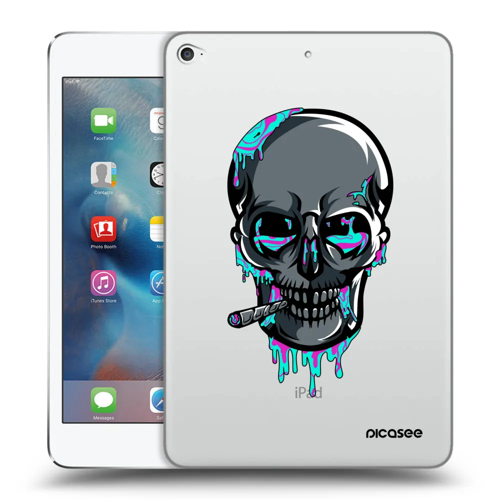 Picasee silikónový prehľadný obal pre Apple iPad mini 4 - EARTH - Lebka 3.0