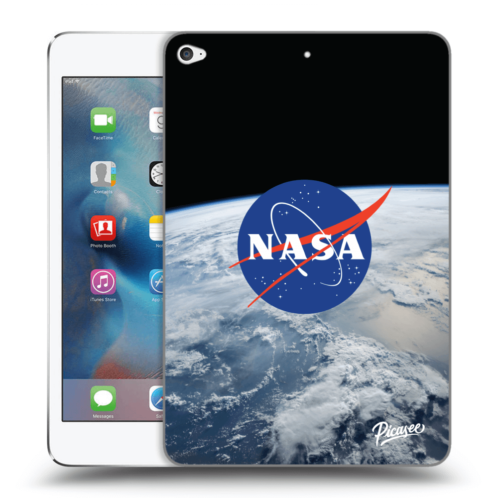 Picasee silikónový čierny obal pre Apple iPad mini 4 - Nasa Earth