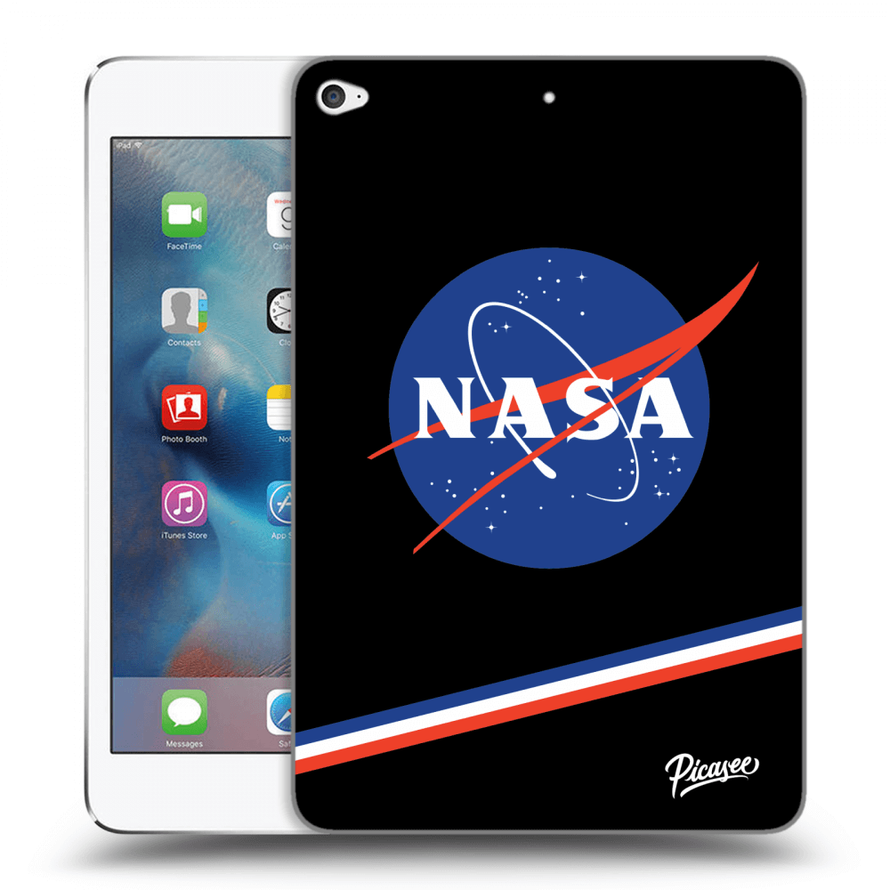 Picasee silikónový čierny obal pre Apple iPad mini 4 - NASA Original