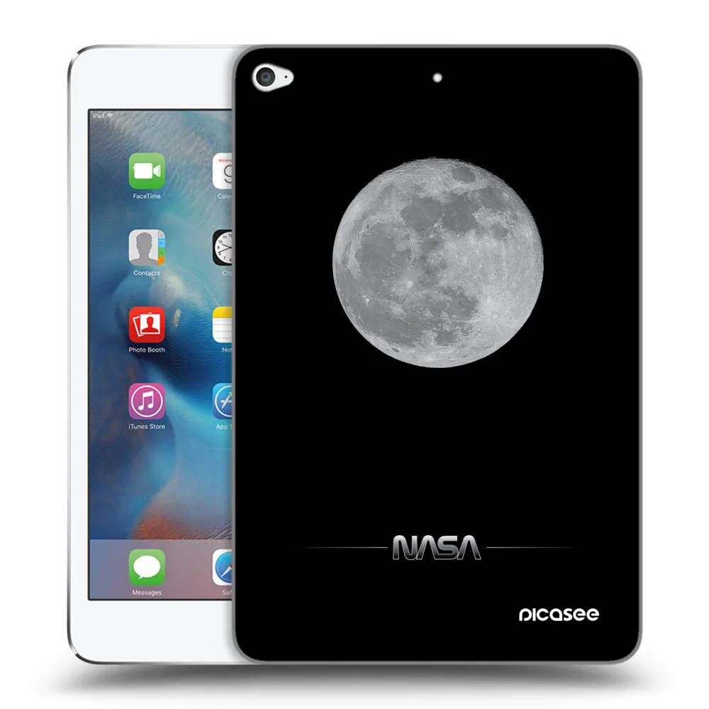Picasee silikónový prehľadný obal pre Apple iPad mini 4 - Moon Minimal