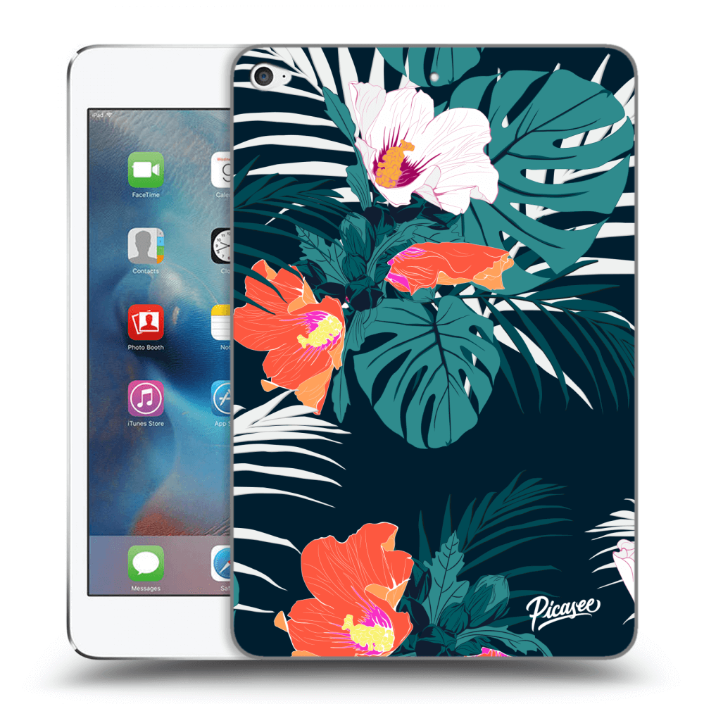 Picasee silikónový prehľadný obal pre Apple iPad mini 4 - Monstera Color