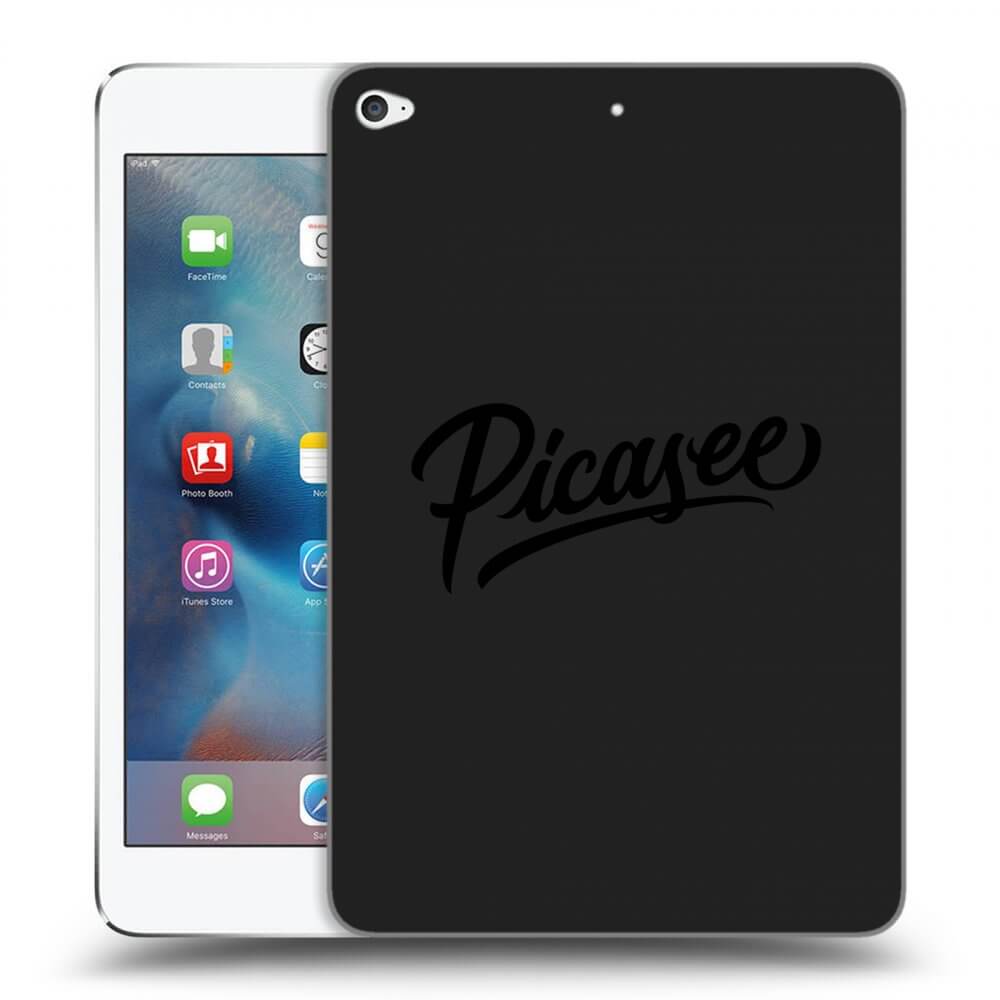Picasee silikónový čierny obal pre Apple iPad mini 4 - Picasee - old logo - black