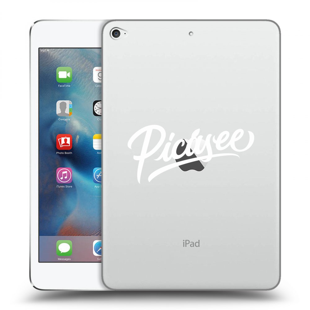 Picasee silikónový prehľadný obal pre Apple iPad mini 4 - Picasee - old logo - white