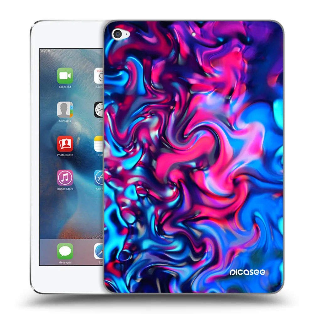 Picasee silikónový prehľadný obal pre Apple iPad mini 4 - Redlight