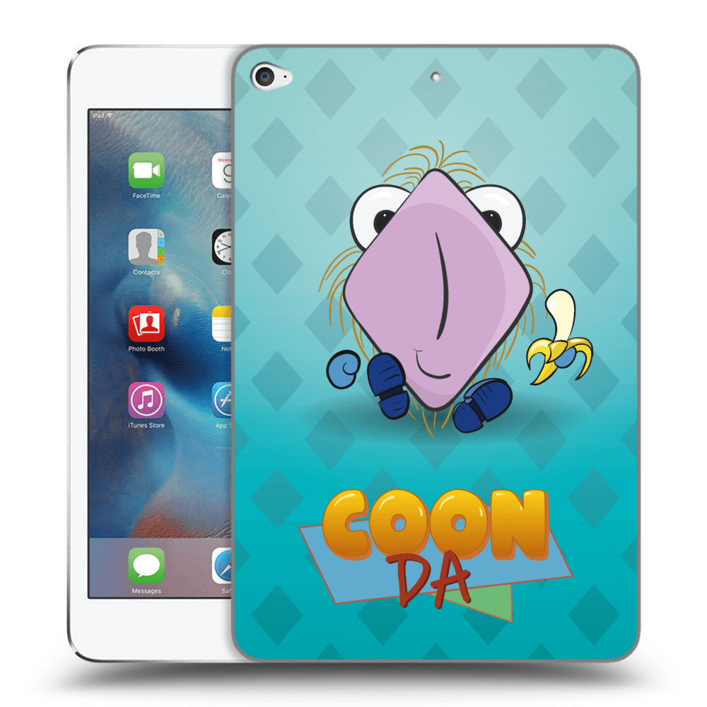 Picasee silikónový prehľadný obal pre Apple iPad mini 4 - COONDA chlupatka světlá